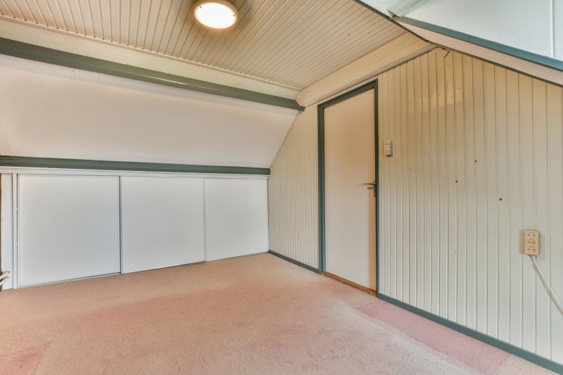 Finished Attic with Storage